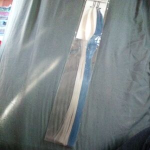 NWT! Blue and White Hair Extensions